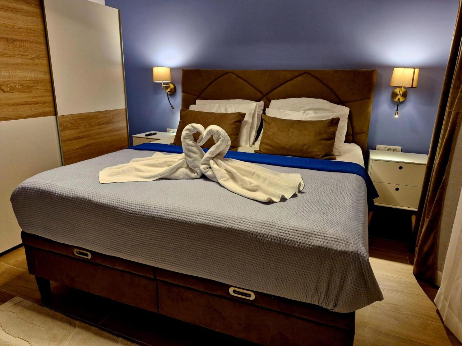 Sea View Luxury Apart Hotel Villa Conte With Swiming Pool And Romantic Spa Podstrana Exteriér fotografie