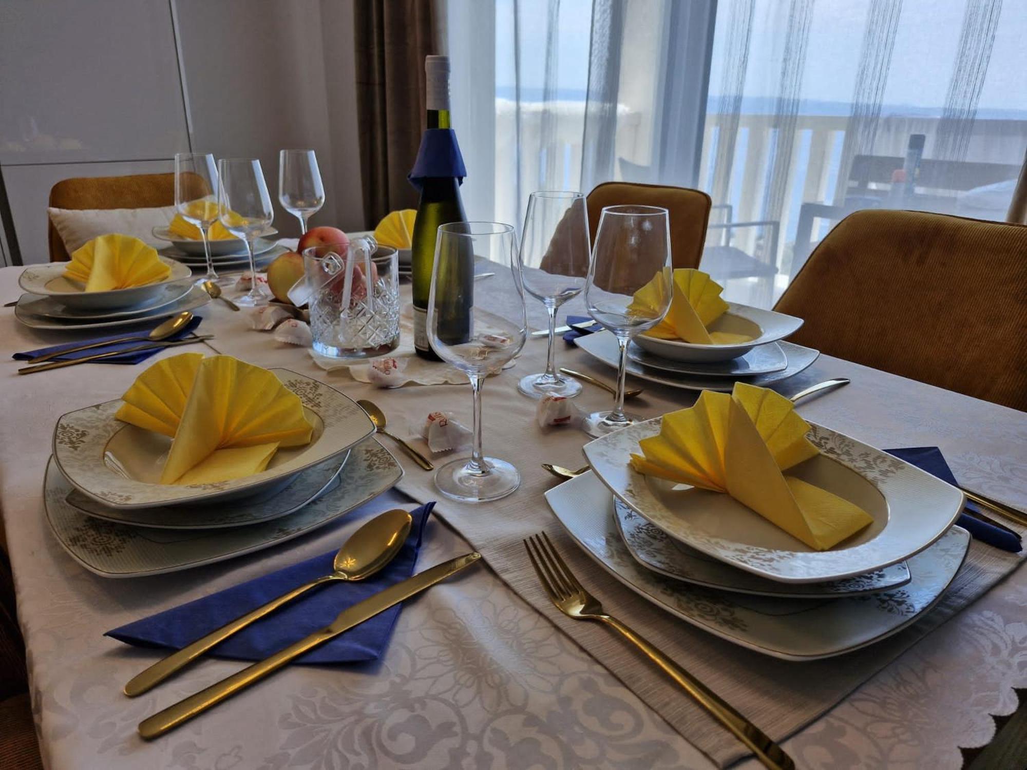 Sea View Luxury Apart Hotel Villa Conte With Swiming Pool And Romantic Spa Podstrana Exteriér fotografie